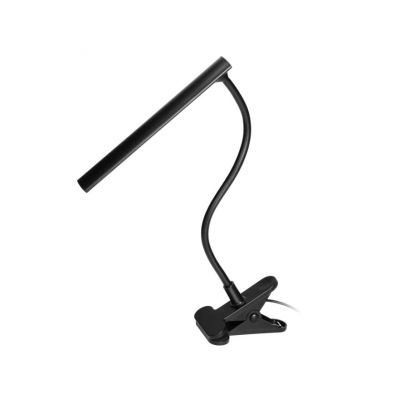 Lampka biurkowa z klipsem TERI II LED 5W 260lm 4000K barwa neutralna czarny ORNO (DL-22/B)